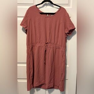 32 Degrees Dusty Rose Midi Dress